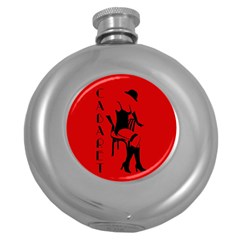 Cabaret Round Hip Flask (5 Oz) by Valentinaart