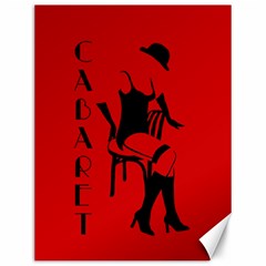 Cabaret Canvas 12  X 16   by Valentinaart