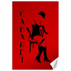 Cabaret Canvas 20  X 30   by Valentinaart