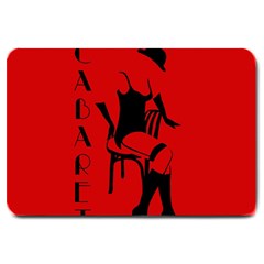 Cabaret Large Doormat  by Valentinaart