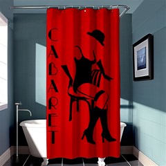 Cabaret Shower Curtain 36  X 72  (stall)  by Valentinaart