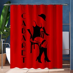 Cabaret Shower Curtain 60  X 72  (medium)  by Valentinaart