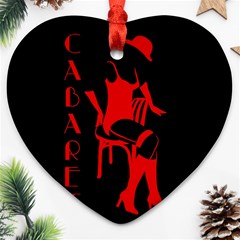 Cabaret Ornament (heart) by Valentinaart