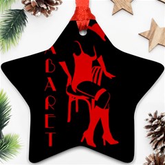 Cabaret Ornament (star) by Valentinaart