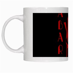 Cabaret White Mugs