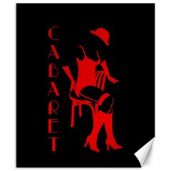 Cabaret Canvas 8  X 10  by Valentinaart