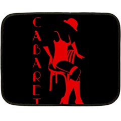 Cabaret Fleece Blanket (mini) by Valentinaart