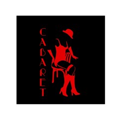 Cabaret Small Satin Scarf (square) by Valentinaart