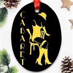 Cabaret Ornament (Oval) Front