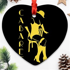 Cabaret Ornament (heart) by Valentinaart