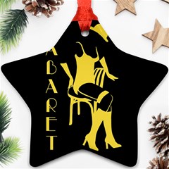 Cabaret Ornament (star) by Valentinaart