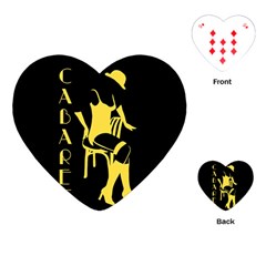 Cabaret Playing Cards (heart)  by Valentinaart