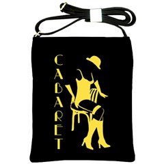 Cabaret Shoulder Sling Bags by Valentinaart