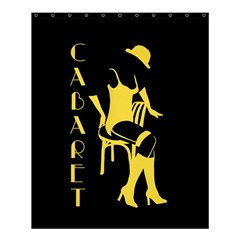 Cabaret Shower Curtain 60  X 72  (medium)  by Valentinaart