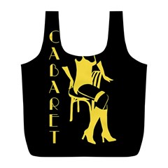 Cabaret Full Print Recycle Bags (l)  by Valentinaart