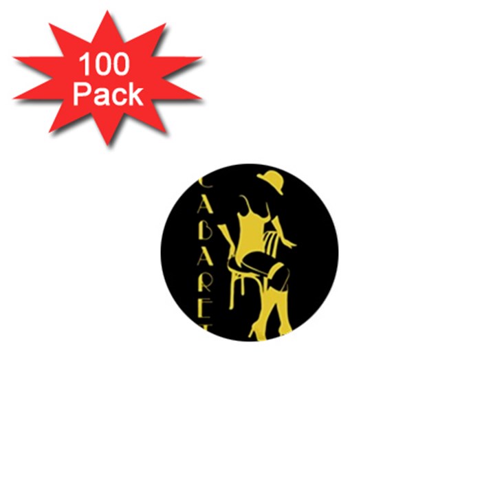 Cabaret 1  Mini Buttons (100 pack) 