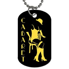 Cabaret Dog Tag (two Sides) by Valentinaart