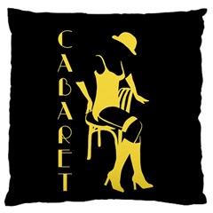 Cabaret Large Cushion Case (two Sides) by Valentinaart