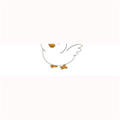 Go Vegan - Cute Chick  Large Bar Mats by Valentinaart