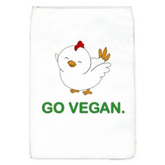 Go Vegan - Cute Chick  Flap Covers (l)  by Valentinaart