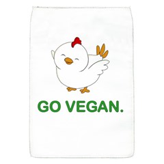 Go Vegan - Cute Chick  Flap Covers (s)  by Valentinaart