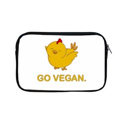 Go Vegan - Cute Chick  Apple Macbook Pro 13  Zipper Case by Valentinaart