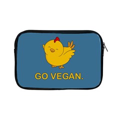 Go Vegan - Cute Chick  Apple Ipad Mini Zipper Cases by Valentinaart