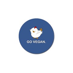 Go Vegan - Cute Chick  Golf Ball Marker (10 Pack) by Valentinaart