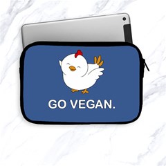 Go Vegan - Cute Chick  Apple Ipad Mini Zipper Cases by Valentinaart