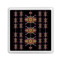 Paradise Flowers In A Decorative Jungle Memory Card Reader (square)  by pepitasart