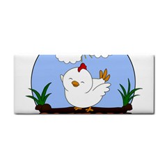 Go Vegan - Cute Chick  Cosmetic Storage Cases by Valentinaart