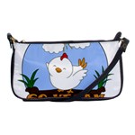 Go Vegan - Cute Chick  Shoulder Clutch Bags Front