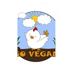 Go Vegan - Cute Chick  Memory Card Reader by Valentinaart