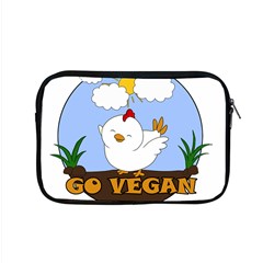 Go Vegan - Cute Chick  Apple Macbook Pro 15  Zipper Case by Valentinaart