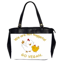 Go Vegan - Cute Chick  Office Handbags (2 Sides) 