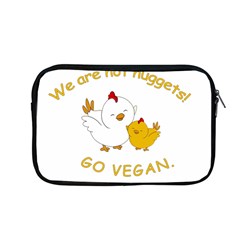 Go Vegan - Cute Chick  Apple Macbook Pro 13  Zipper Case by Valentinaart