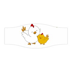 Go Vegan - Cute Chick  Stretchable Headband by Valentinaart