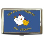 Go Vegan - Cute Chick  Cigarette Money Cases Front