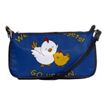 Go Vegan - Cute Chick  Shoulder Clutch Bags Front