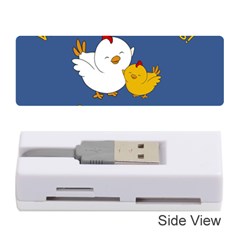 Go Vegan - Cute Chick  Memory Card Reader (stick)  by Valentinaart