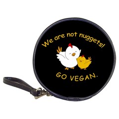 Go Vegan - Cute Chick  Classic 20-cd Wallets by Valentinaart