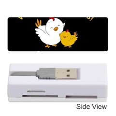 Go Vegan - Cute Chick  Memory Card Reader (stick)  by Valentinaart