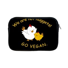 Go Vegan - Cute Chick  Apple Ipad Mini Zipper Cases by Valentinaart