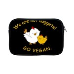 Go Vegan - Cute Chick  Apple iPad Mini Zipper Cases Front