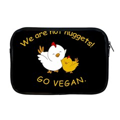 Go Vegan - Cute Chick  Apple Macbook Pro 17  Zipper Case by Valentinaart