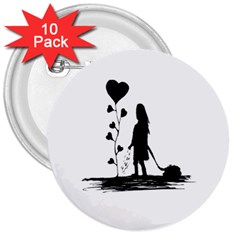 Sowing Love Concept Illustration Small 3  Buttons (10 Pack)  by dflcprints