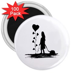 Sowing Love Concept Illustration Small 3  Magnets (100 Pack) by dflcprints