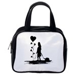 Sowing Love Concept Illustration Small Classic Handbags (One Side) Front