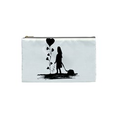 Sowing Love Concept Illustration Small Cosmetic Bag (small)  by dflcprints