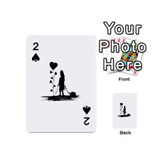 Sowing Love Concept Illustration Small Playing Cards 54 (mini)  by dflcprints